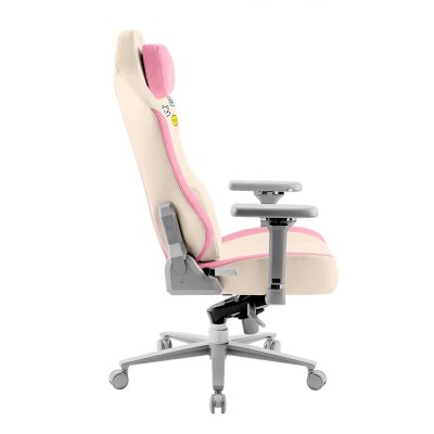 SILLA GAMING PHOENIX NOVA CUERO CREAM EDITION WHITE/PINK