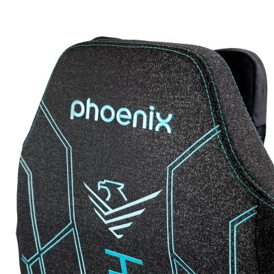 SILLA GAMING PHOENIX TELA MONARCH TALLA XL BLACK/BLUE