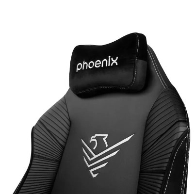 SILLA GAMING PHOENIX CUERO MONARCH TALLA XL BLACK