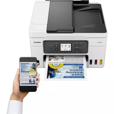 IMPRESORA CANON MAXIFY GX4050 MEGATANK MFP DUPLEX COLOR WIFI BLACK/WHITE