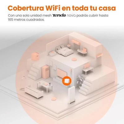 ACCESS POINT TENDA NOVA MW6 WIFI DUAL BAND BLUE