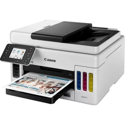 IMPRESORA CANON MAXIFY GX6050 MEGATANK MFP COLOR RJ/45WIFI WHITE