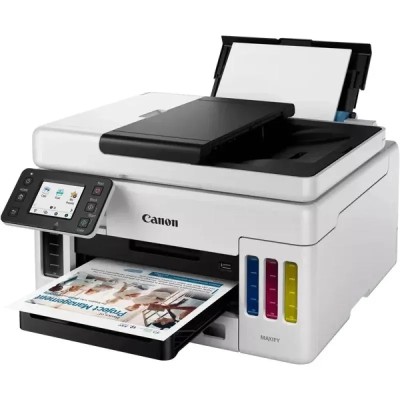 IMPRESORA CANON MAXIFY GX6050 MEGATANK MFP COLOR RJ/45WIFI WHITE