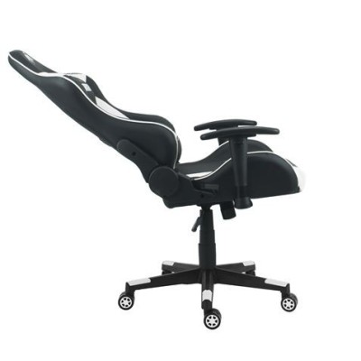 REACONDICIONADA SILLA GAMING SERIE DRAGÃN BLANCA CROMAD