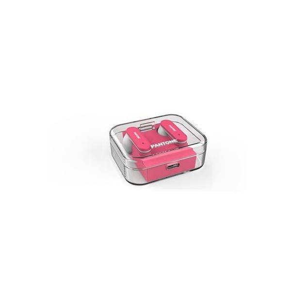 AURICULARES BLUETOOTH TWS 011 ROSA PANTONE