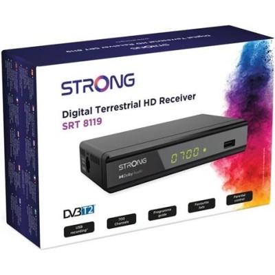 RECEPTOR TDT HD REPRODUCTOR - GRABADOR DVB-T2 STRONG