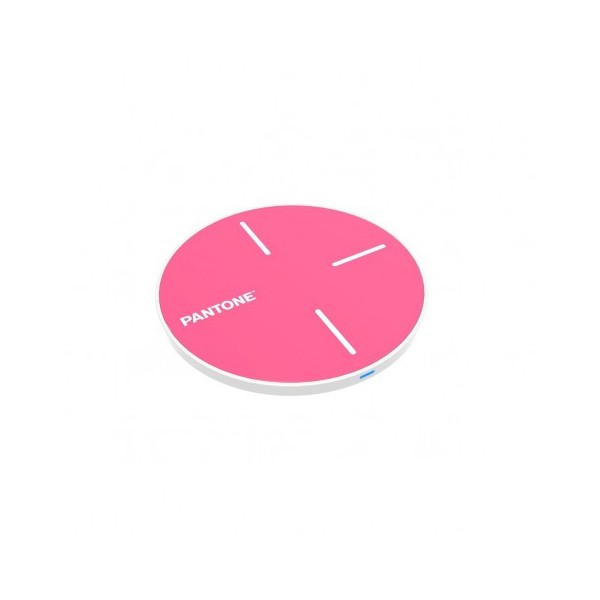 CARGADOR INALAMBRICO 15W PT-WC009 ROSA PANTONE