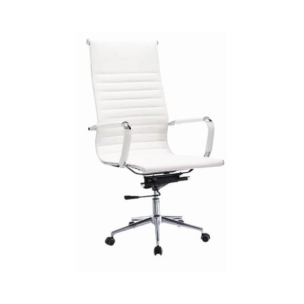 REACONDICIONADA SILLA OFICINA SERIE PRO OF1800 BLANCA MUVIP