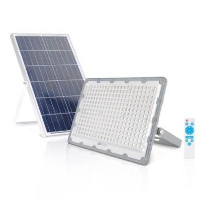 REACONDICIONADO FOCO LED SOLAR 200W 3600LM + CONTROL REMOTO ELBAT