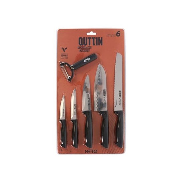 SET CUCHILLOS 6 PIEZAS QUTTIN