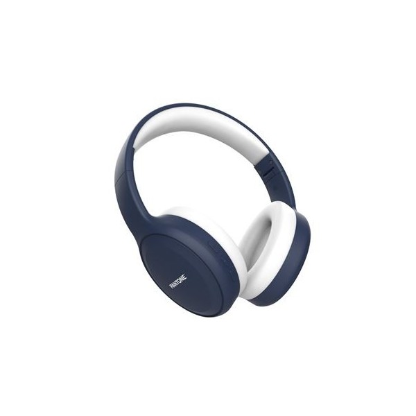 AURICULARES DIADEMA BLUETOOTH WH008 AZUL PANTONE