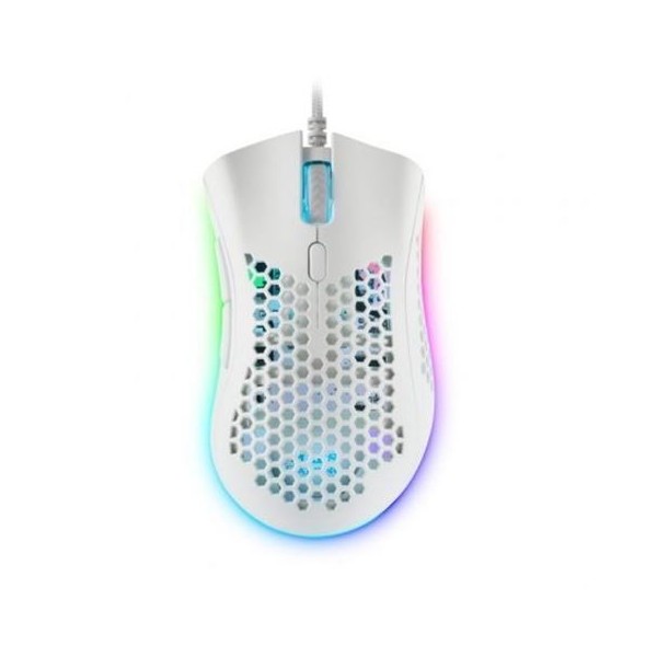 RATON GAMING 32000DPI PROGRAMABLE RGB MMEX BLANCO MARS GAMING