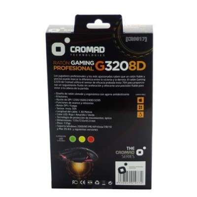 REACONDICIONADO RATON GAMING G320 8D PROFESIONAL CROMAD