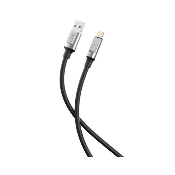 CABLE NB251 CARGA RAPIDA USB - LIGHTNING | 6A | 1 METRO | NEGRO XO