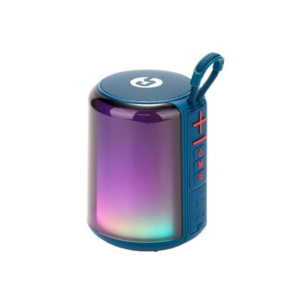 ALTAVOZ BLUETOOTH LIGHT BOOM 5W AZUL COOLSOUND