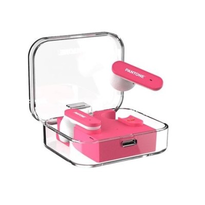 AURICULARES BLUETOOTH TWS 011 ROSA PANTONE