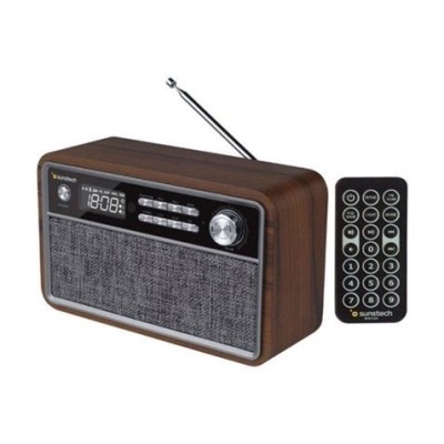 RADIO VINTAGE MADERA RPBT500WD SUNTECH