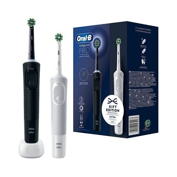 PACK 2 CEPILLOS DENTAL VITALITY PRO DUO ORAL B