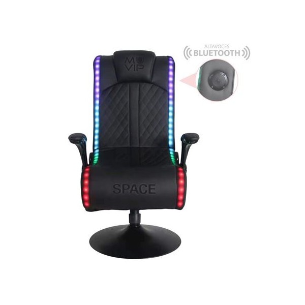 REACONDICIONADO SILLON GAMING RGB + BLUETOOTH SOUND PRO500 MUVIP