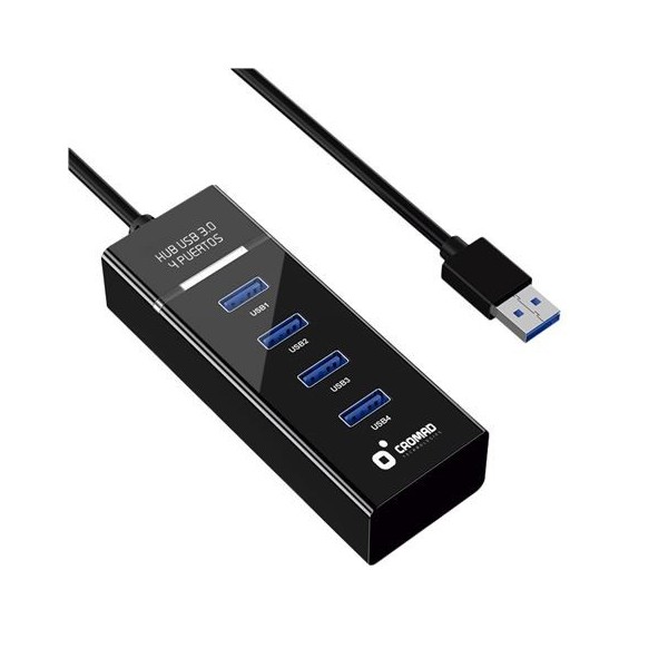 HUB USB 3.0 4 PUERTOS CROMAD