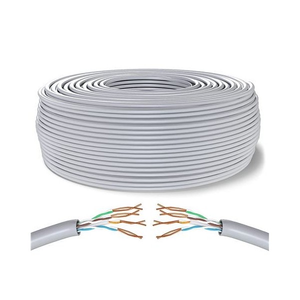 BOBINA DE CABLE DE RED UTP CAT6 305 Metros ASCABLE