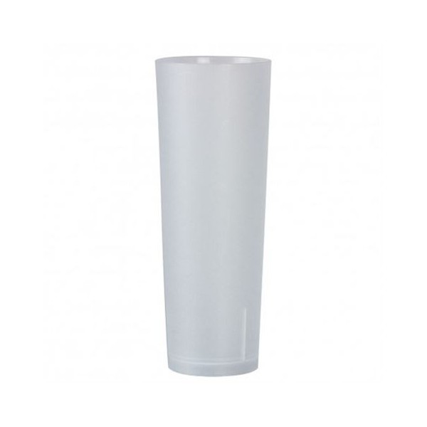 SET 20 VASOS TUBO REUTILIZABLES 330ML ALGON