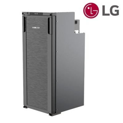 NEVERA FIJA CON COMPRESOR LG 12V 90 LITROS 80W MUVIP