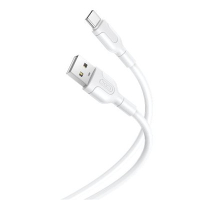 CABLE NB212 SILICONA USB - TIPO C | 2.1A | 1 MTR | BLANCO XO