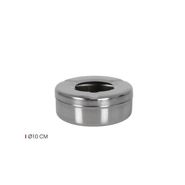 CENICERO AGUA DE ACERO INOX 10CM CONFORTIME