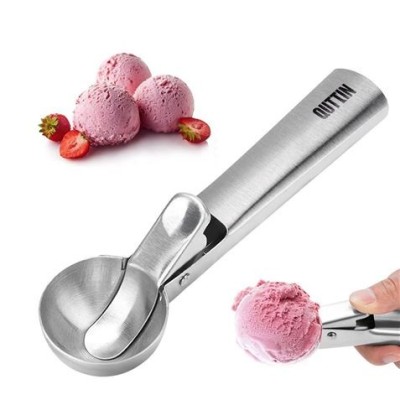 CUCHARA PARA HELADO CON EXPULSADOR INOX QUTTIN