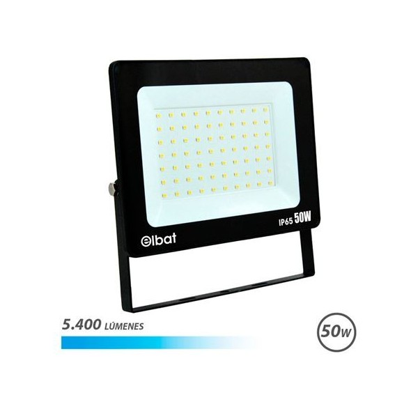 FOCO LED SERIE SUPER SLIM 50W | 5400LM | 6500K ELBAT