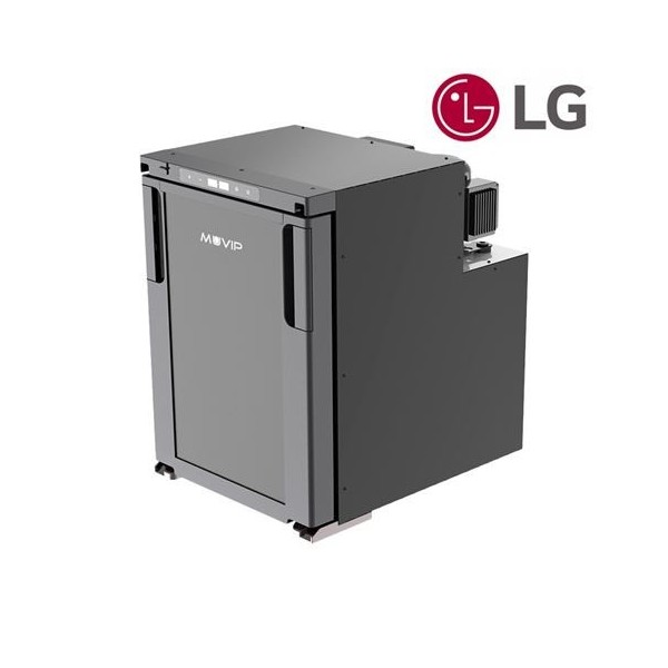 NEVERA FIJA CON COMPRESOR LG 12V 50 LITROS 60W MUVIP