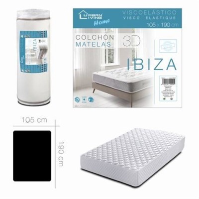 COLCHON VISCOELASTICO IBIZA 105X190 URBAN LIVING