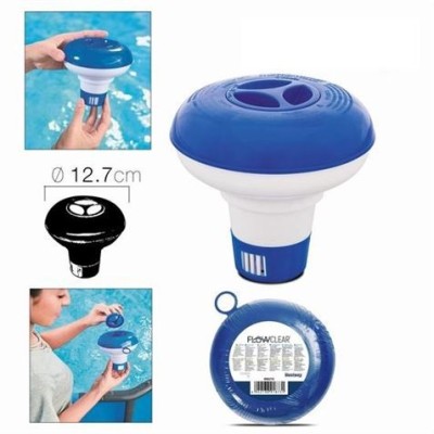 DISPENSADOR DE CLORO FLOTANTE DIÁMETRO 12.7CM BESTWAY