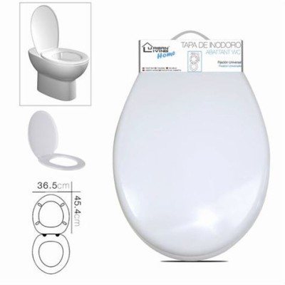 TAPA WC BLANCA 45X26CM URBAN LIVING