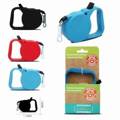 CORREA EXTENSIBLE PARA MASCOTAS 2.5MTS