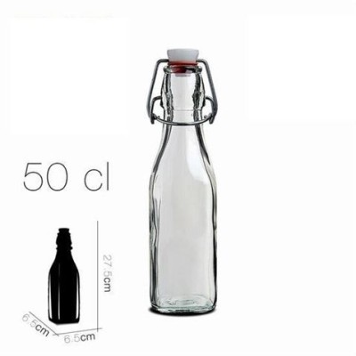 BOTELLA CIERRE PRESION 500ML SWING BORMIOLI