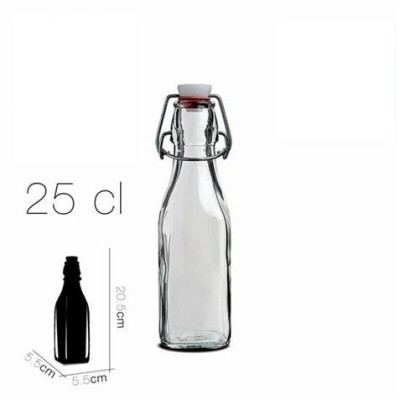 BOTELLA CIERRE PRESION 250ML SWING BORMIOLI