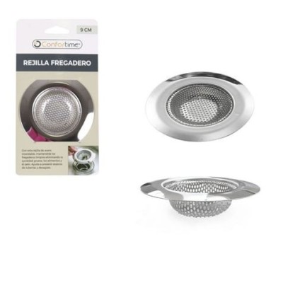 REJILLA FREGADERO ACERO INOX 9CM CONFORTIME