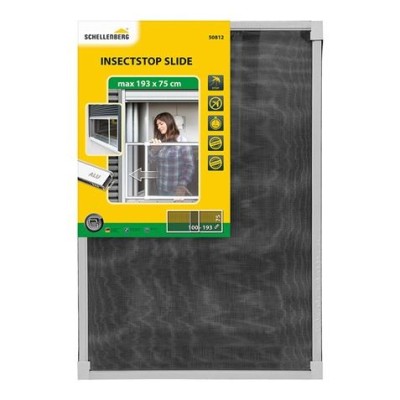 MOSQUITERA EXTENSIBLE ALUMINO BLANCO 75X100-193CM