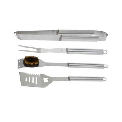 SET 4 UTENSILIOS INOX DE BARBACOA