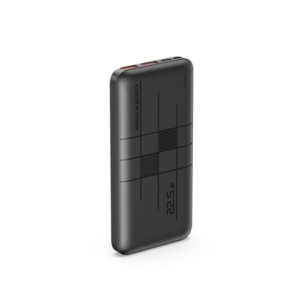 POWERBANK PR187 10000MAH | TIPO C 20W + USB | QC 22.5W NEGRA XO