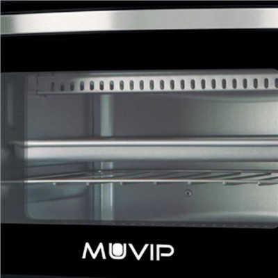 HORNO 10 LITROS 650W INOX MUVIP