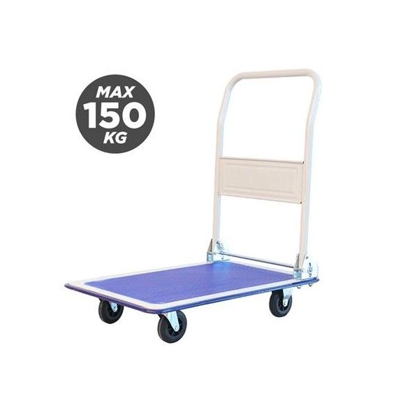 CARRETILLA METALICA PLEGABLE CON RUEDAS MAX 150KG 810X470MM BLIM