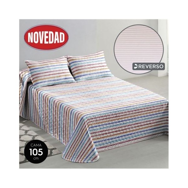 COLCHA CAMA CON FUNDA 50X70 COSIDA ELENA 200X270CM HBS