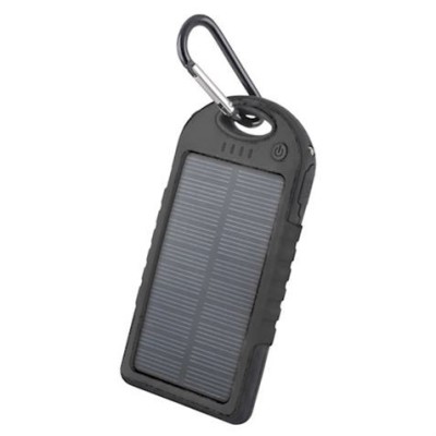 POWERBANK SOLAR 5000MAH NEGRA FOREVER