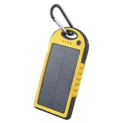 POWERBANK SOLAR 5000MAH AMARILLA FOREVER