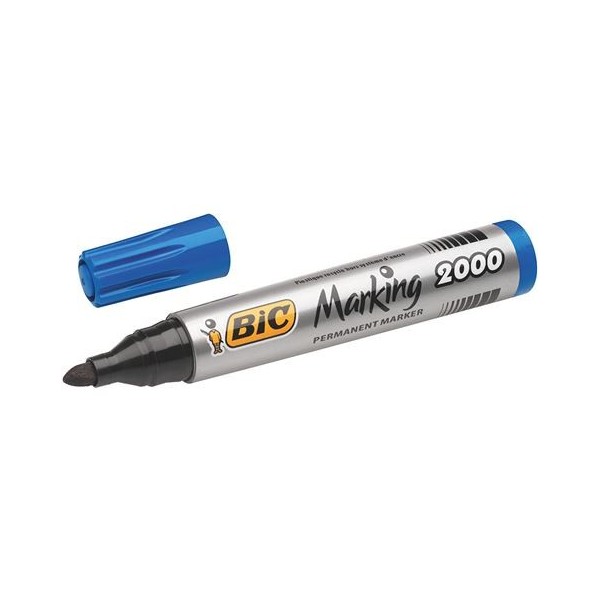 ROTULADOR MARCADOR BIC MARKING 2000 ECO - COLOR AZUL - PUNTA 4.9MM