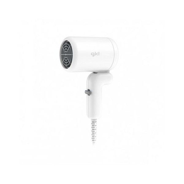 SECADOR DE PELO DE VIAJE MINI 500W GKL BLANCO