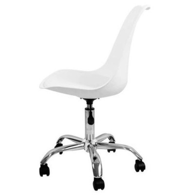 REACONDICIONADA SILLA DE ESCRITORIO CON RUEDAS OF1600 BLANCA MUVIP